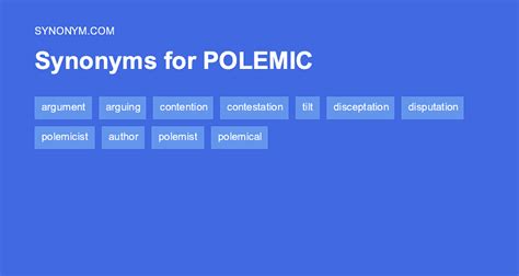 polemicist synonym.
